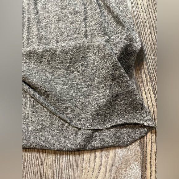 NEW Rebecca Taylor Heathered Cami Jersey Ruffle Strap Dress Heather Grey Medium - Picture 3 of 8